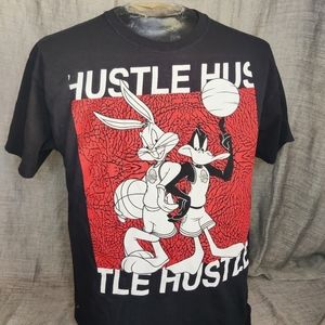 Looney Tunes Space Name Hustle the Hustle Shirt